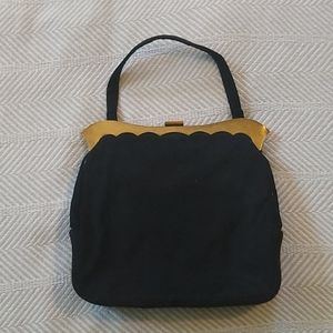 EUC Mel-ton 1950's Vintage Wool Handbag